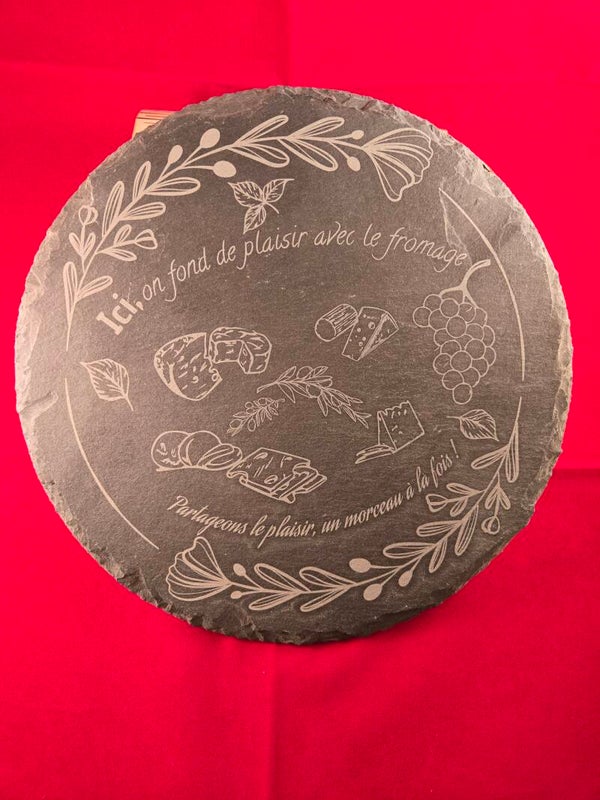 Dessous de plat en ardoise