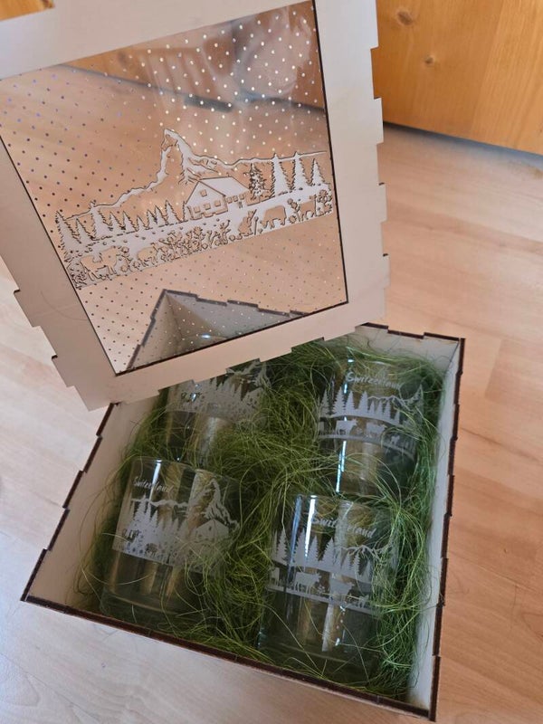 Verre gravé