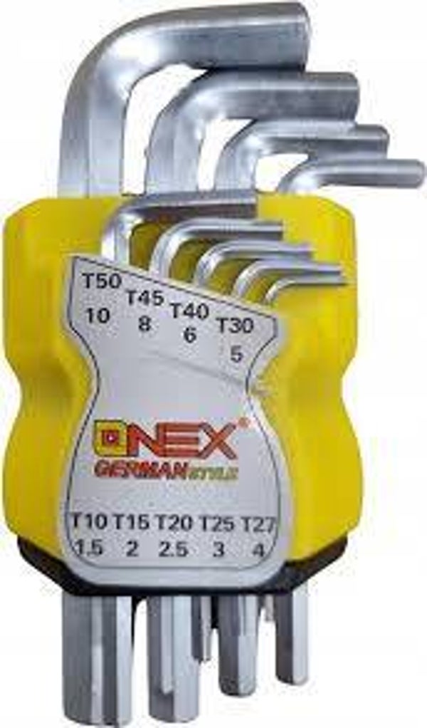 Onex - 9-delig Torx Set