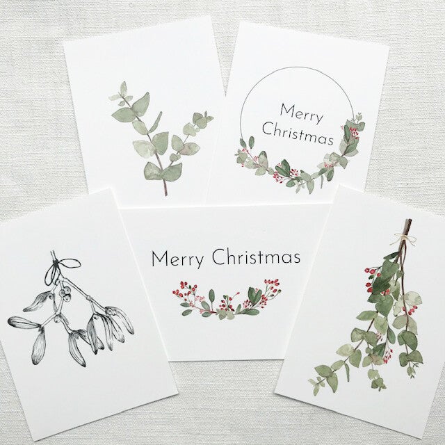 Set Christmas kaarten