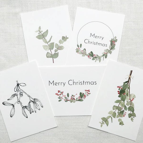 Set Christmas kaarten