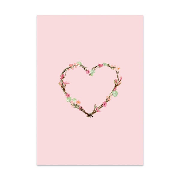 Blooming Heart kaart