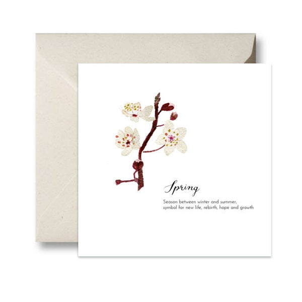 Spring Blossom dubbele kaart