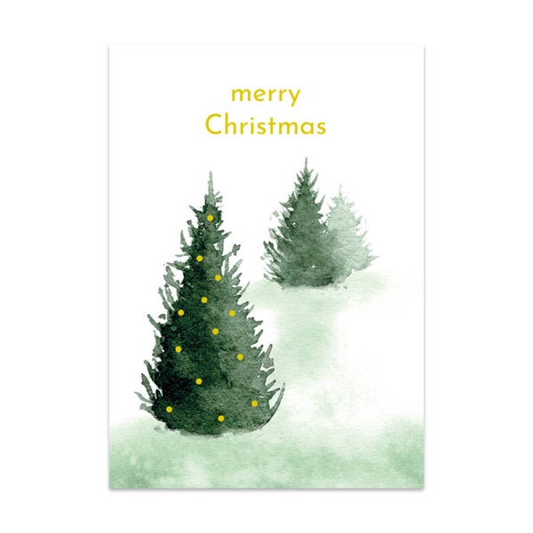 The Christmas Tree kaart