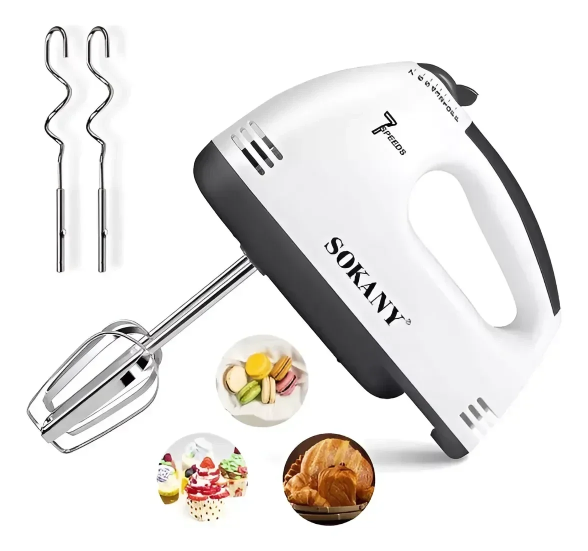 batidora manual marca Sokany, modelo SK-133