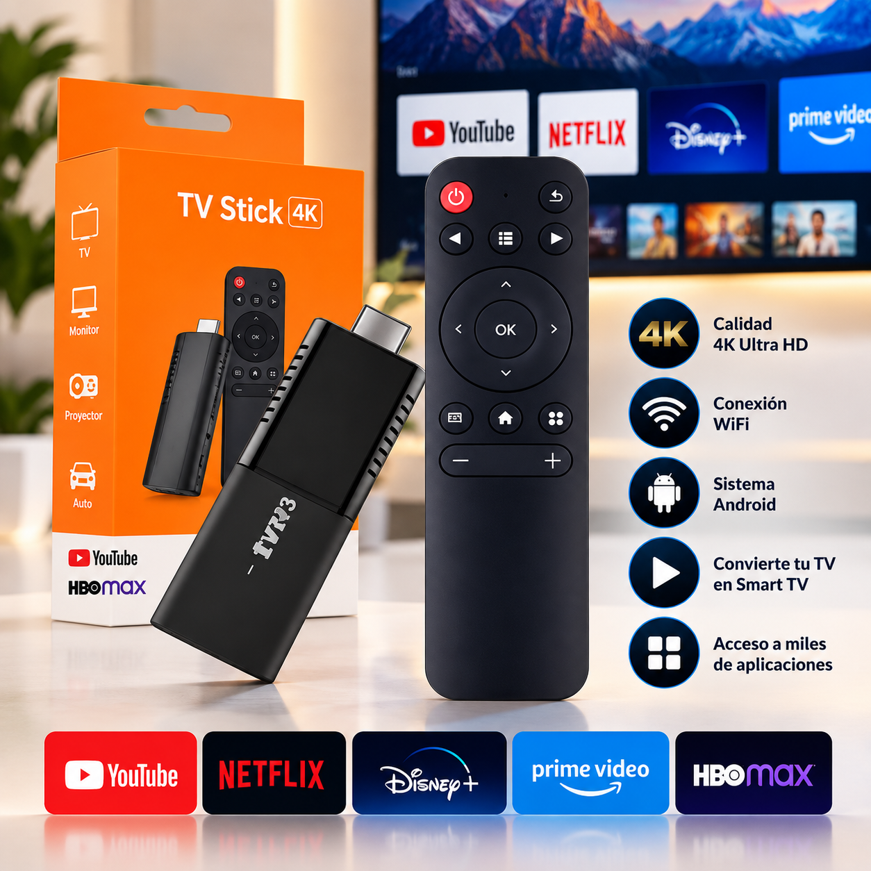 TV Stick – Convierte tu TV en Smart TV