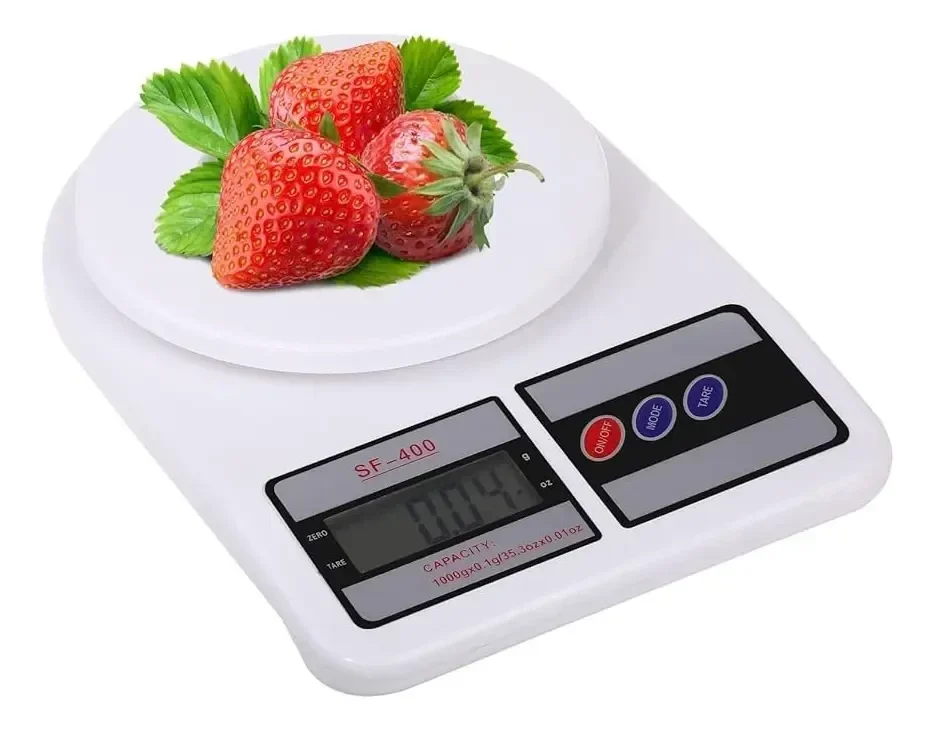 ⚖️🍓 Báscula Digital de Cocina SF-400