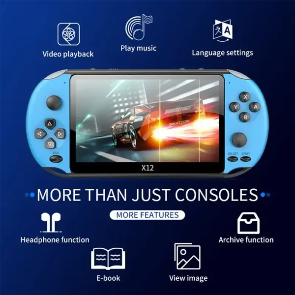 🎮 Consola Portátil Retro X12