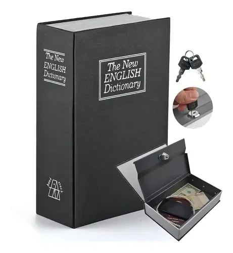 Caja de seguridad tipo libro