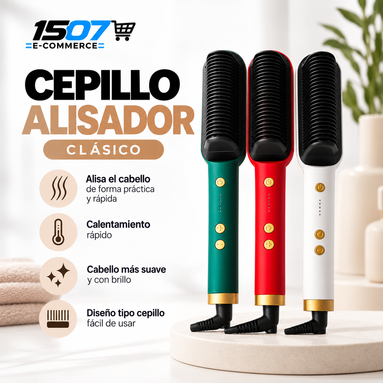 Cepillo Alisador Clásico