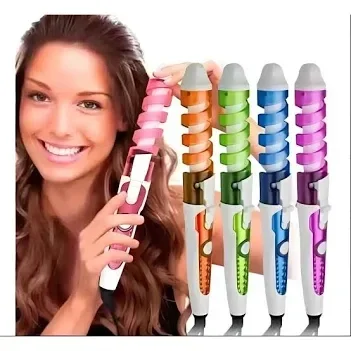 Rizador Espiral para Cabello – Ondas y Rizos Definidos