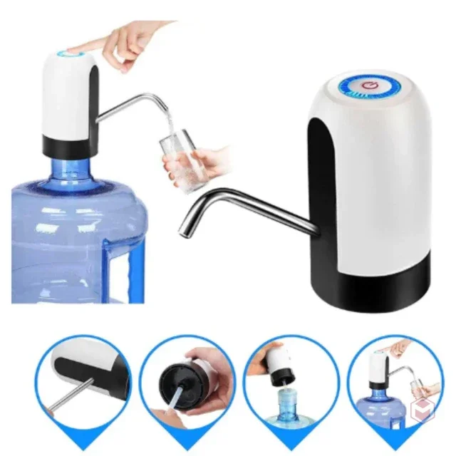 Dispensador de agua recargable