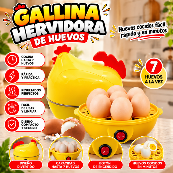 🐔🥚 Gallina Hervidora de Huevos