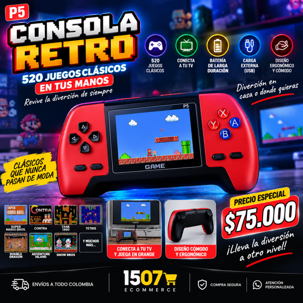 Consola Retro P5