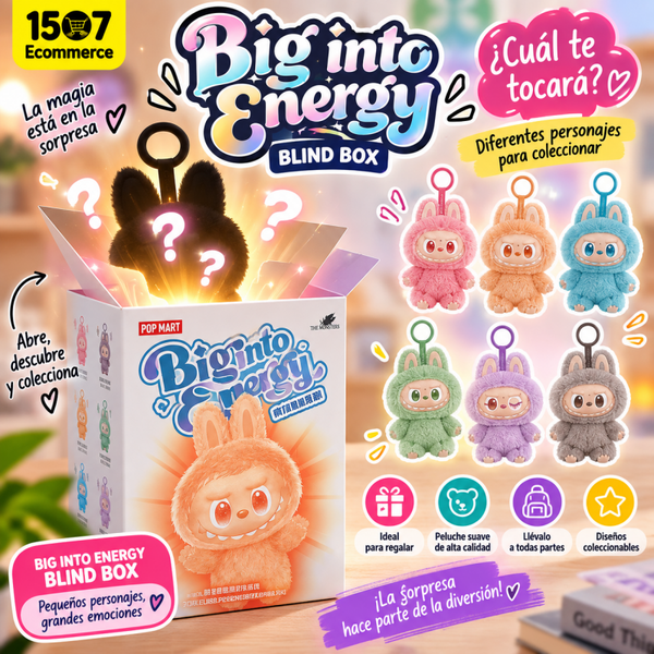 ✨ Big into Energy – Mini Peluche Labubu