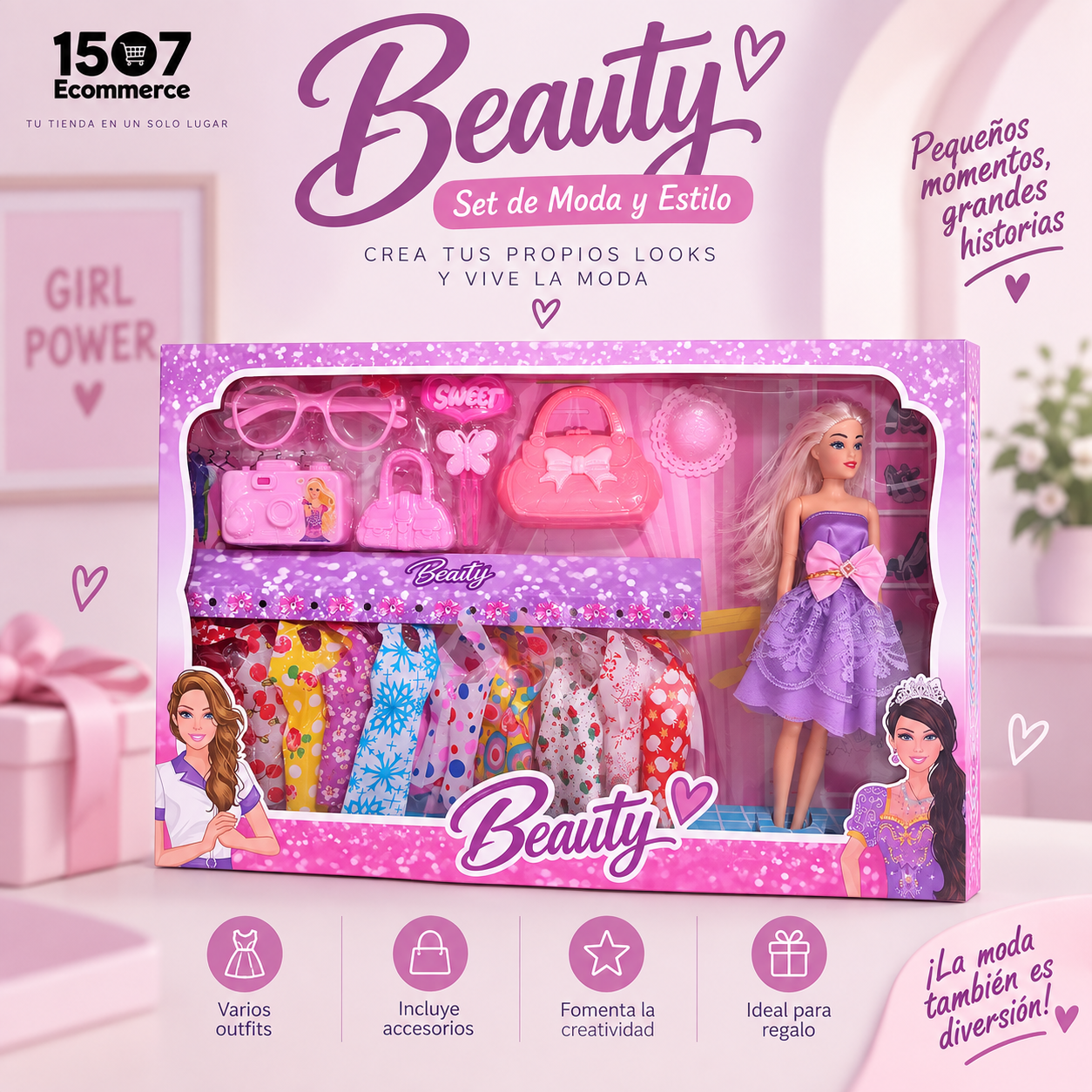 👗💄 Set de Moda y Estilo Beauty