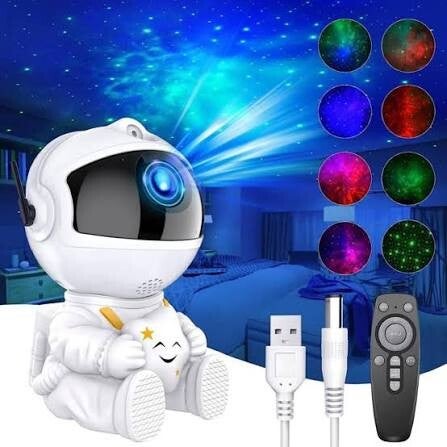 Mini Proyector Astronauta de Galaxia