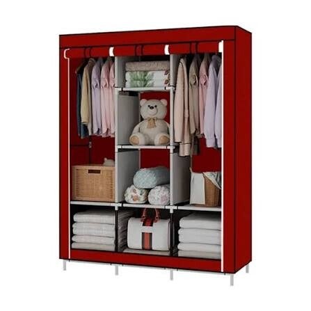 Closet de tela de 3 cuerpos