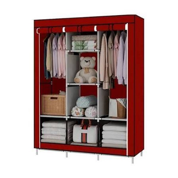 Closet de tela de 3 cuerpos