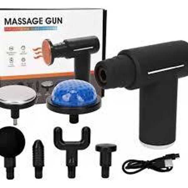 Pistola de Masaje Profesional con Calor