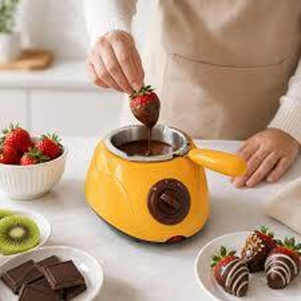 Olla Eléctrica para Derretir Chocolate y Fondue