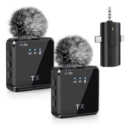 Micrófono Inalámbrico TX – Audio para Celular, Cámara y Creadores de Contenido