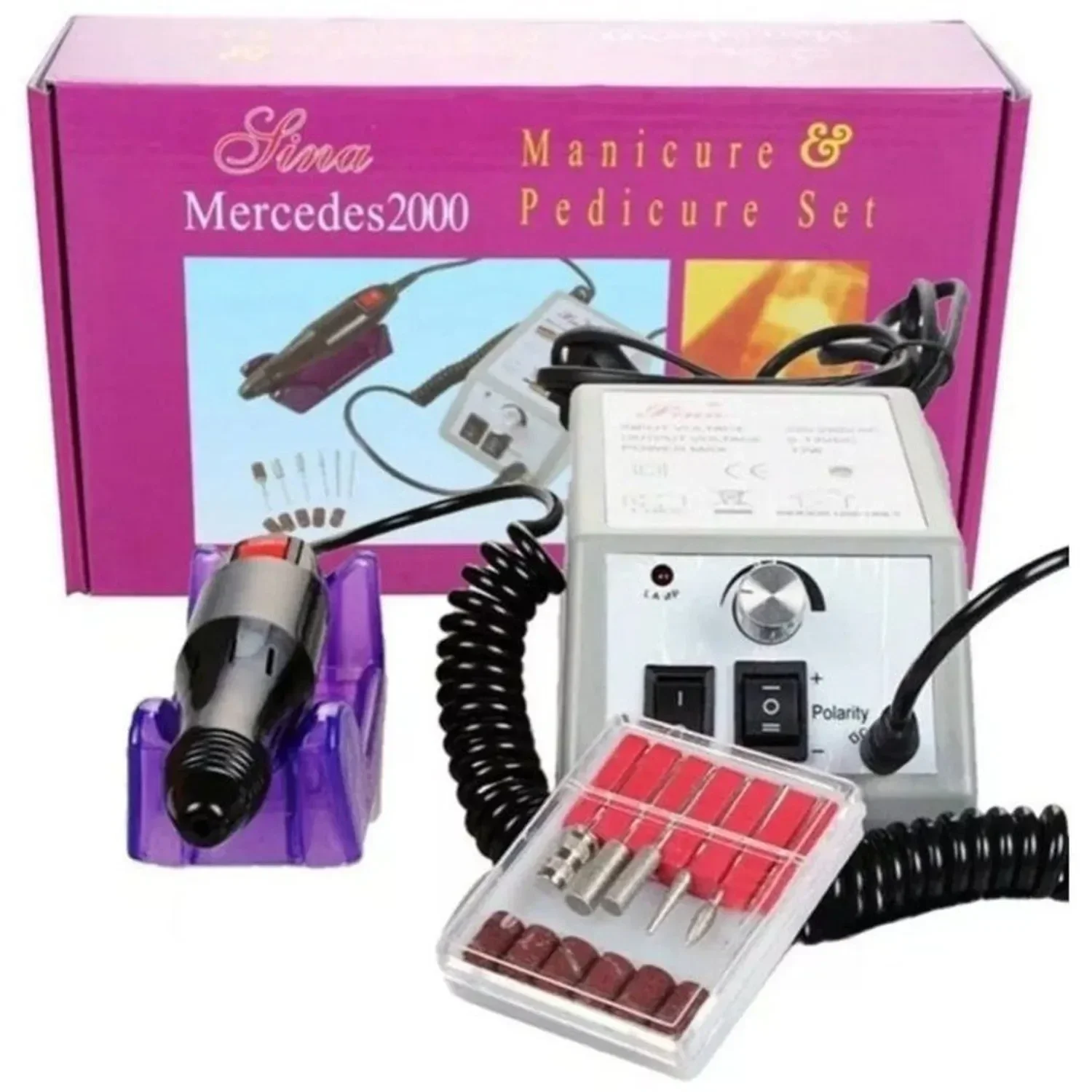 Kit de Manicure y Pedicure Mercedes 2000