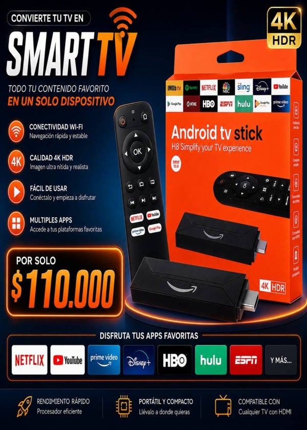 Android TV Stick H8 4K