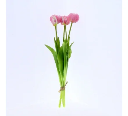 Real Touch Tulip Peony Licht Pink