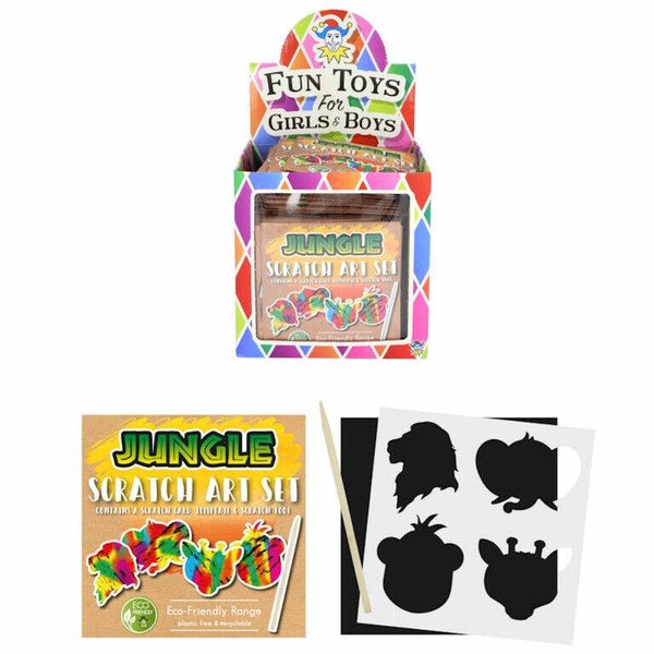 Scratch setje Jungle dieren