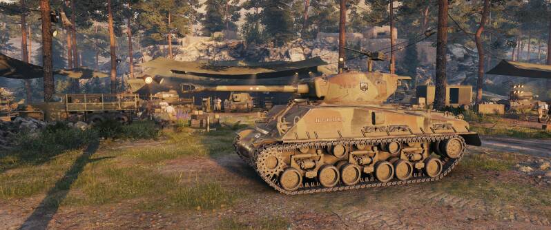 M4A3E8 Sherman