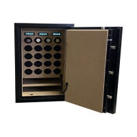 Sejf klasa IV na zegarki, 20 sztuk rotomatów. System Watch Winder
