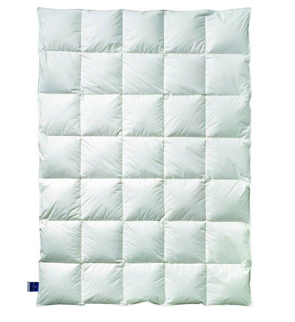 Billerbeck Daunendecke Classic , 140 x 200 , Modell : 306 NENA - Kassette X - extra warm - 5 Wärmepunkte