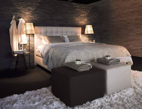 Hocker passend zu Noblesse Boxspringbetten Modell : 854