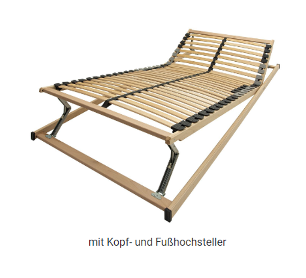 Joka Lattenrost Modell : Shape Plus 404/6 Kopf- und Fußhochsteller , Lieferzeit 5-6 Wochen