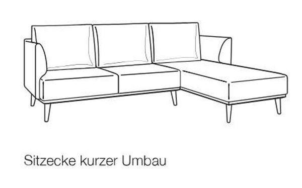 Joka Tosca Sitzecke 4770/21 rechts mit kurzem Umbau rechts