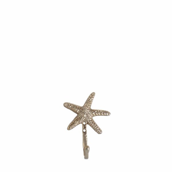 Haakje schelp goud / zeester goud / zeepaard goud