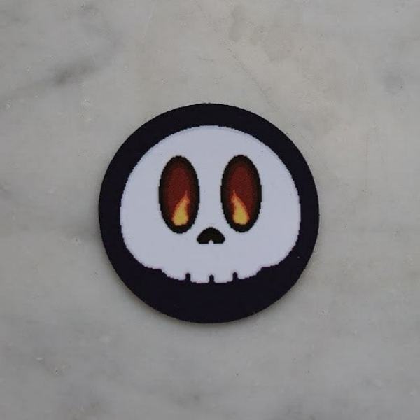 Schedel Sticker Groot