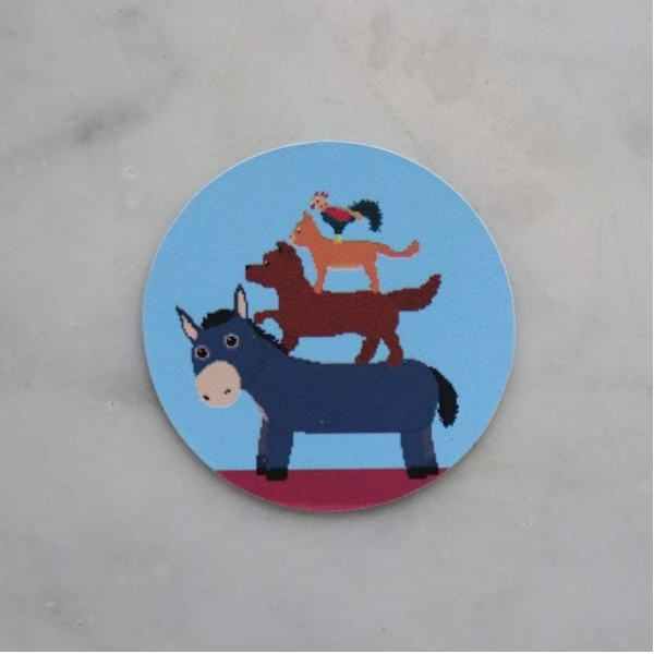 Dieren Sticker Groot