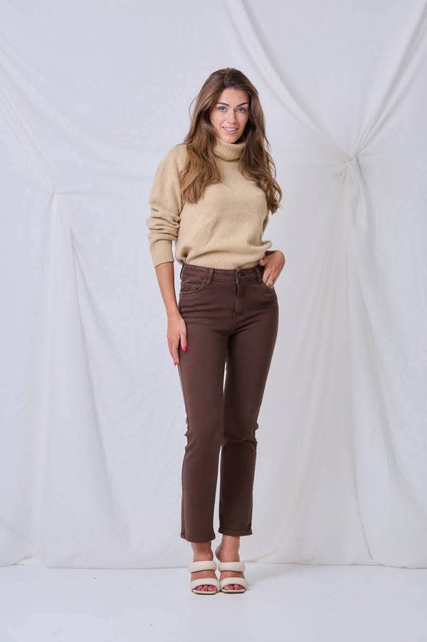 Jeans chocolat