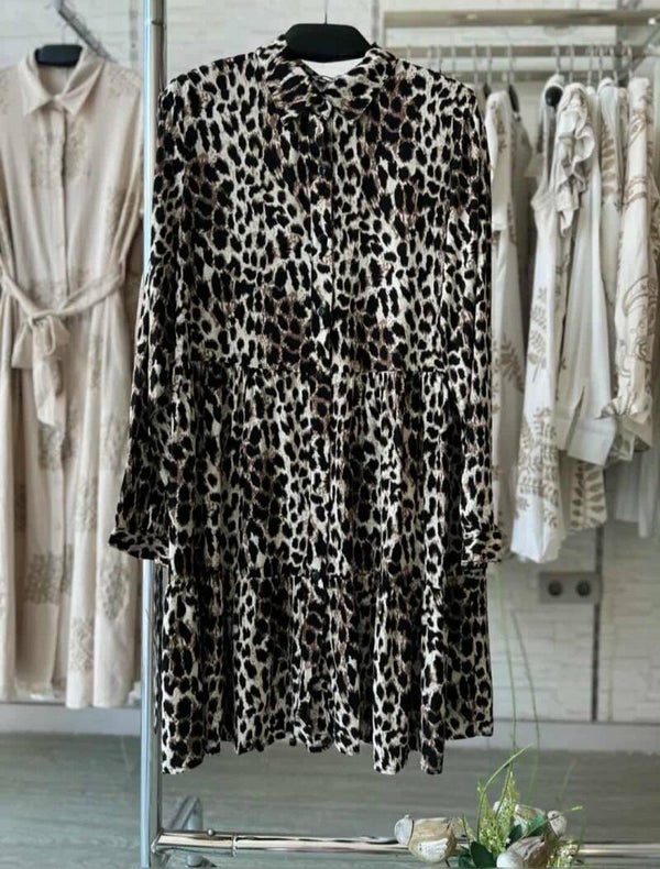 Robe chemise léopard 🐆
