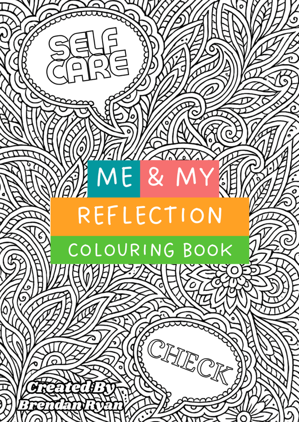 My Reflection Colouring A4 Colouring Book