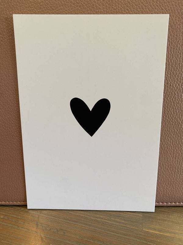 Kaart ‘zwart hart dicht’