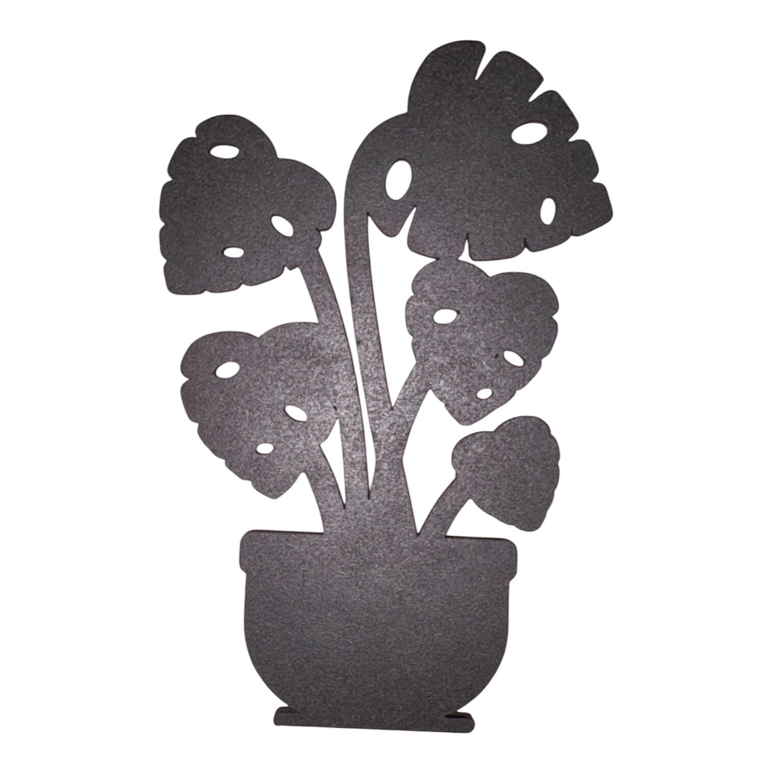 Houten plant in pot