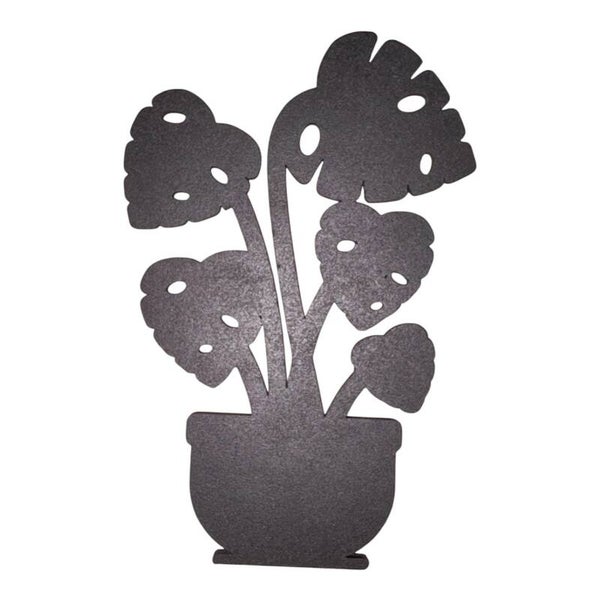 Houten plant in pot