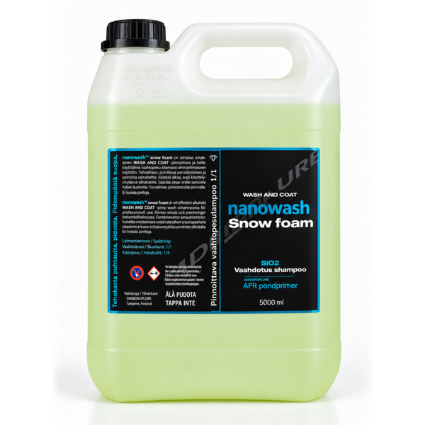 nanowash™ Snow Foam 1000 ml – tunkeutuva aktiivinen pesuvaahto autolle