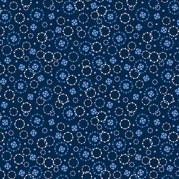 Blue Rhapsody, Ditzy Dots Navy