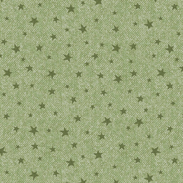 Winter Forest, Wooly Stars Light Green (Kerst)