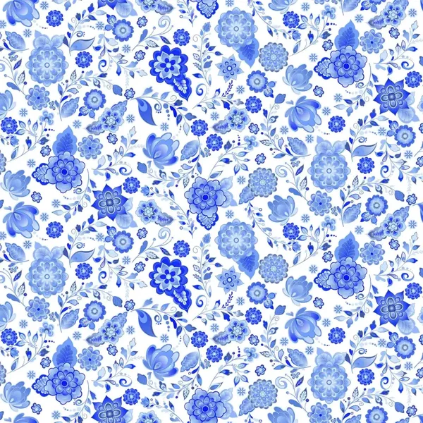 1690_LB Floret Delftware - Makower UK - Amsterdam by Libs Elliot