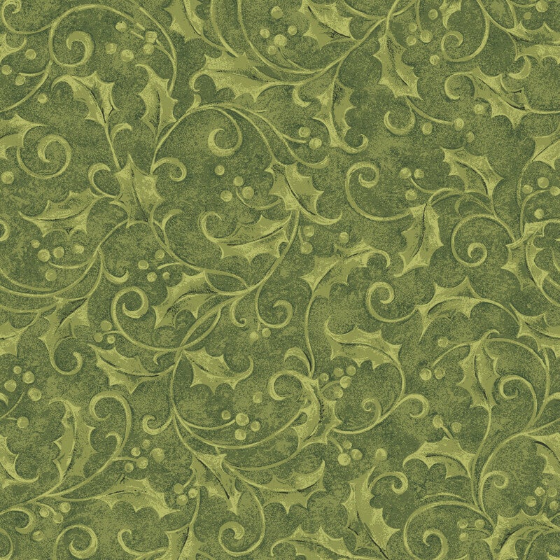 Star of Wonder, Star of Light, Holly - Green (Kerst)